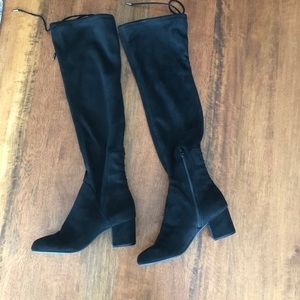 Steve Madden Suede Over the Knee Boots